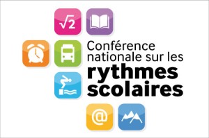 Logo de la Conférence Nationale sur les Rythmes Scolaires